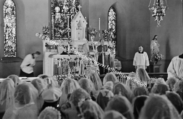 BISHOP AND CLERGY DURING ADDRESS